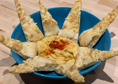 Garlic Cheese Bread with dip