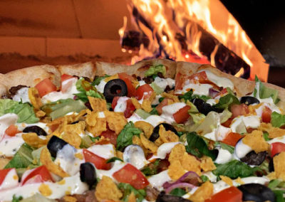 Wood Fired Taco Pizza